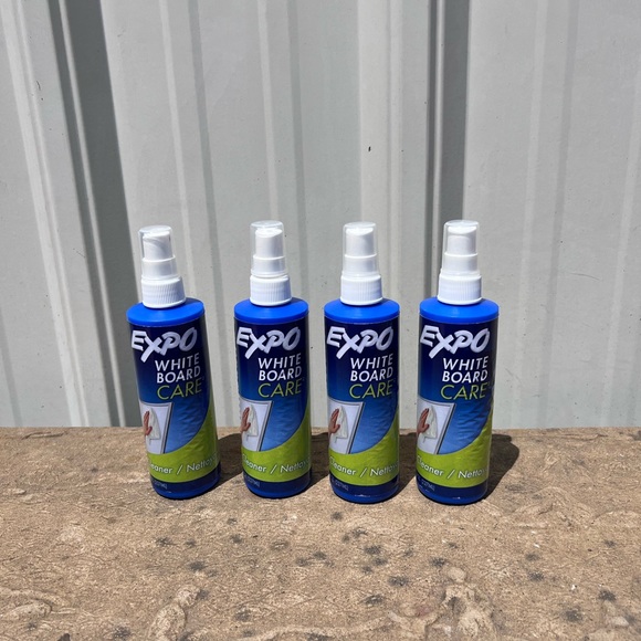 expo Office Dry Erase Surface Cleaner 8oz Spray Bottle Set Of 4